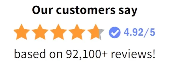 Calmlean five star customer ratings